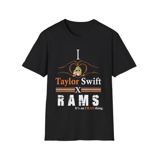 I Love Taylor Swift x Rams Unisex Softstyle T-Shirt