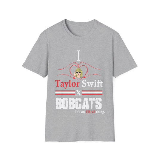 I Love Taylor Swift x Bobcats Unisex Softstyle T-Shirt
