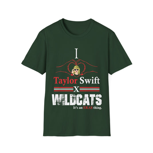 I Love Taylor Swift x Wildcats Unisex Softstyle T-Shirt